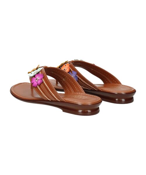 INTER-CHAUSSURES / インター ショシュール サンダル | 【ITALIAN SHOEMAKERS】フラワートングサンダル | 詳細3