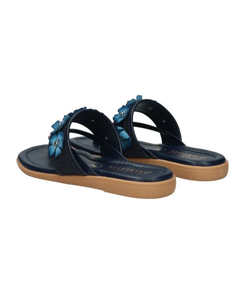 INTER-CHAUSSURES / インター ショシュール サンダル | 【ITALIAN SHOEMAKERS】フラワーベルトフラットトングサンダル | 詳細10