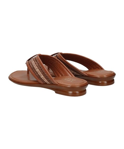 INTER-CHAUSSURES / インター ショシュール サンダル | 【ITALIAN SHOEMAKERS】ラインストーンベルトトングサンダル | 詳細10