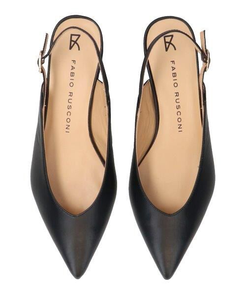 INTER-CHAUSSURES / インター ショシュール パンプス | 【FABIO RUSCONI】キトゥンヒールバックバンドパンプス | 詳細5