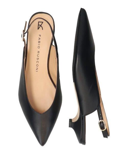 INTER-CHAUSSURES / インター ショシュール パンプス | 【FABIO RUSCONI】キトゥンヒールバックバンドパンプス | 詳細7