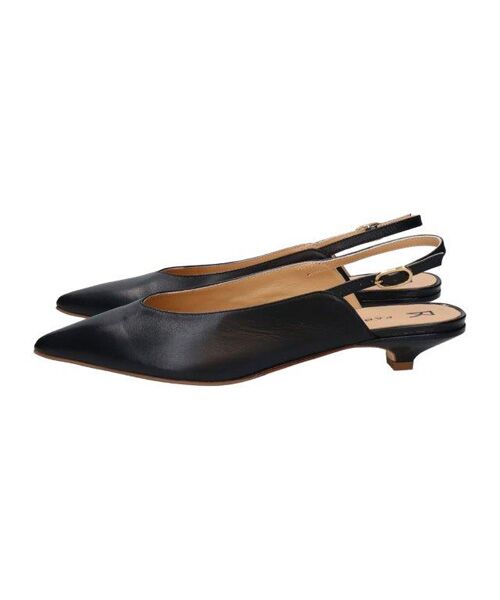 INTER-CHAUSSURES / インター ショシュール パンプス | 【FABIO RUSCONI】キトゥンヒールバックバンドパンプス | 詳細11