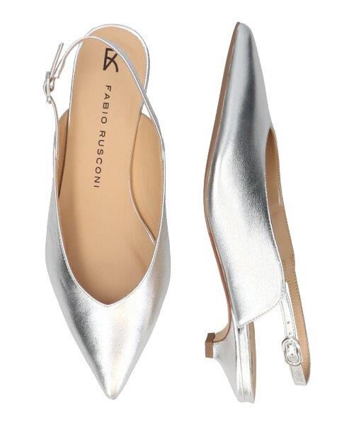 INTER-CHAUSSURES / インター ショシュール パンプス | 【FABIO RUSCONI】キトゥンヒールバックバンドパンプス | 詳細23