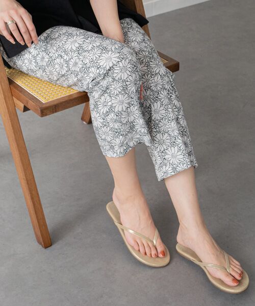 INTER-CHAUSSURES / インター ショシュール サンダル | 【TKEES】フラットグリッタートングサンダル | 詳細9