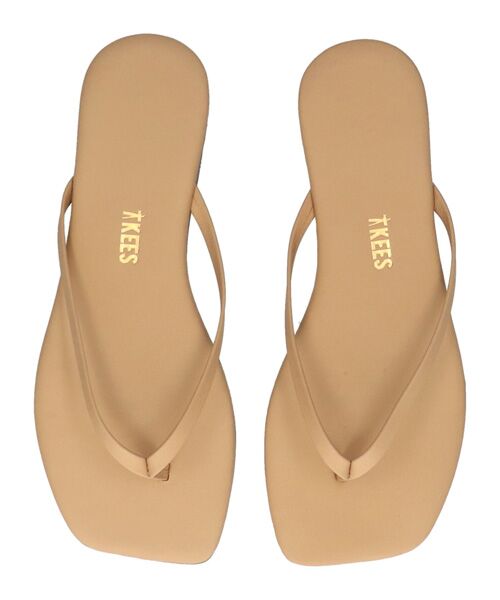 INTER-CHAUSSURES / インター ショシュール サンダル | 【TKEES】スクエアトウフラットトングサンダル | 詳細5