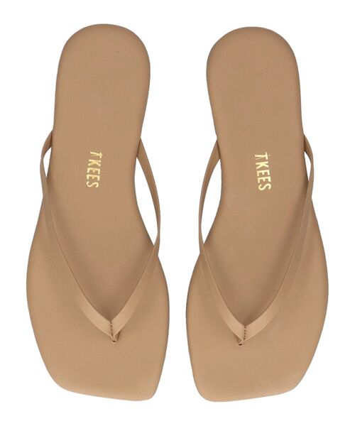 INTER-CHAUSSURES / インター ショシュール サンダル | 【TKEES】スクエアトウフラットトングサンダル | 詳細13