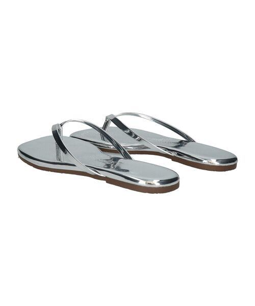 INTER-CHAUSSURES / インター ショシュール サンダル | 【TKEES】スクエアトウメタリックトングサンダル | 詳細3