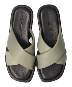 INTER-CHAUSSURES / インター ショシュール サンダル | 【Tamaris】クロスベルトフラットサンダル-(45700T)