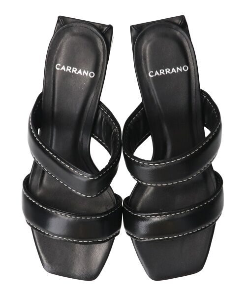 INTER-CHAUSSURES / インター ショシュール サンダル | 【CARRANO】ダブルストラップスクエアトゥサンダル-(62000C) | 詳細6