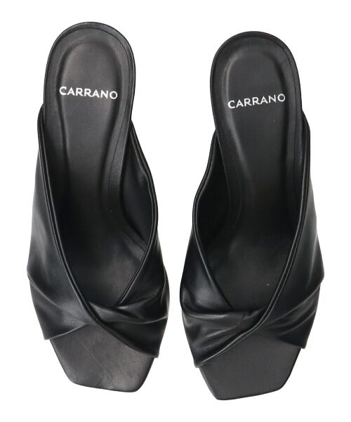 INTER-CHAUSSURES / インター ショシュール サンダル | 【CARRANO】スクエアトゥツイストミュールサンダル-(62001C) | 詳細5