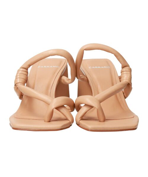 INTER-CHAUSSURES / インター ショシュール サンダル | 【CARRANO】チューブストラップミュールサンダル-(62002C) | 詳細8