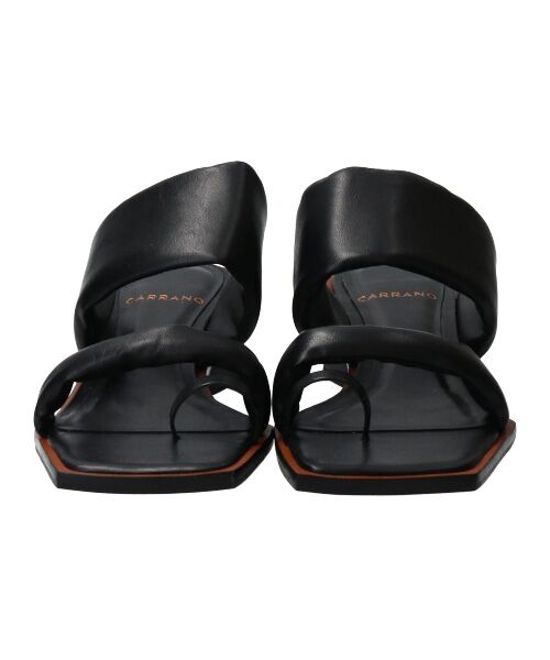 INTER-CHAUSSURES / インター ショシュール サンダル | 【CARRANO】トングミュールサンダル-(62004C) | 詳細1