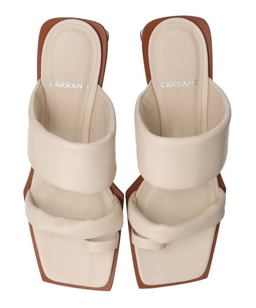 INTER-CHAUSSURES / インター ショシュール サンダル | 【CARRANO】トングミュールサンダル-(62004C) | 詳細15