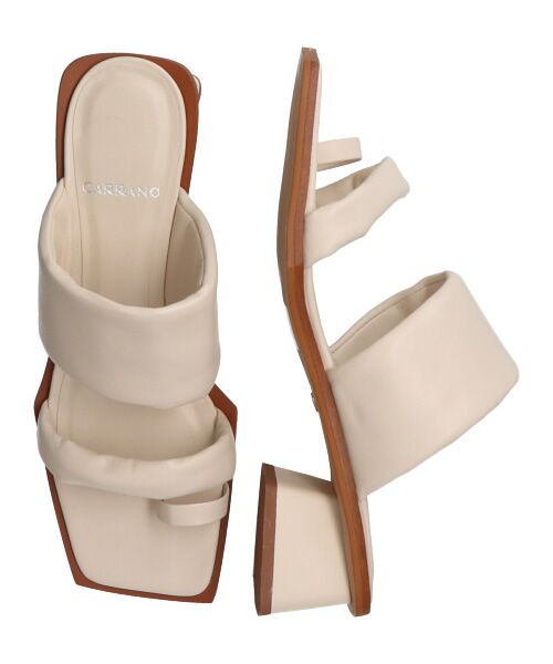 INTER-CHAUSSURES / インター ショシュール サンダル | 【CARRANO】トングミュールサンダル-(62004C) | 詳細17