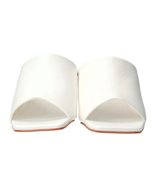 INTER-CHAUSSURES / インター ショシュール サンダル | 【CARRANO】スクエアトゥミュールサンダル-(62007C) | 詳細8