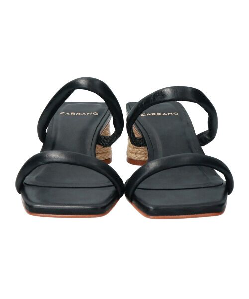 INTER-CHAUSSURES / インター ショシュール サンダル | 【CARRANO】ダブルチューブストラップサンダル-(62008C) | 詳細1