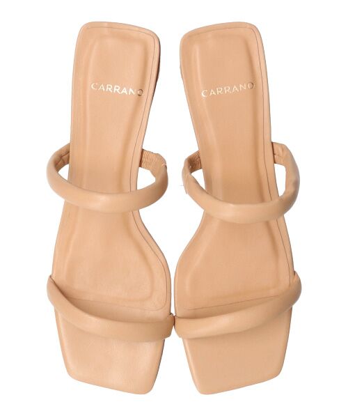 INTER-CHAUSSURES / インター ショシュール サンダル | 【CARRANO】ダブルチューブストラップサンダル-(62008C) | 詳細19