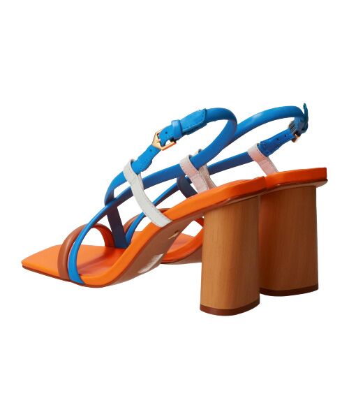 INTER-CHAUSSURES / インター ショシュール サンダル | 【CARRANO】クロスストラップヒールサンダル-(62009C) | 詳細10