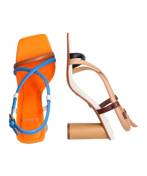 INTER-CHAUSSURES / インター ショシュール サンダル | 【CARRANO】クロスストラップヒールサンダル-(62009C) | 詳細15