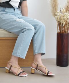 INTER-CHAUSSURES / インター ショシュール サンダル | 【CARRANO】クロスストラップサンダル-(62010C)