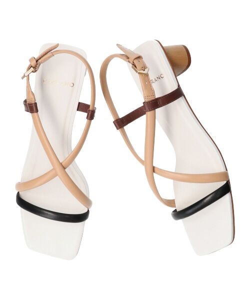 INTER-CHAUSSURES / インター ショシュール サンダル | 【CARRANO】クロスストラップサンダル-(62010C) | 詳細9