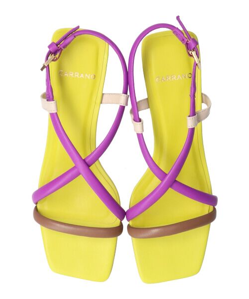 INTER-CHAUSSURES / インター ショシュール サンダル | 【CARRANO】クロスストラップサンダル-(62010C) | 詳細14