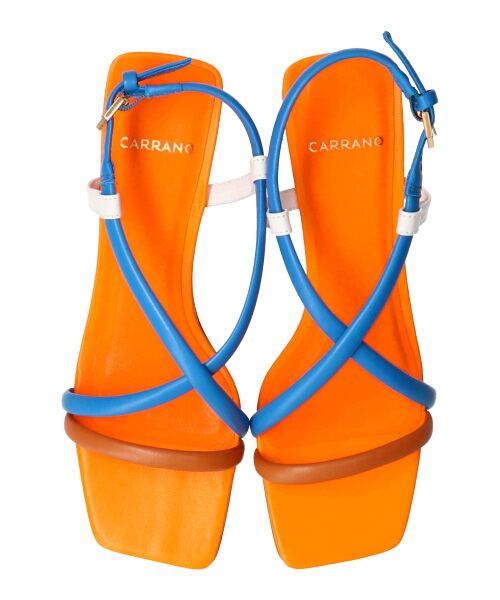INTER-CHAUSSURES / インター ショシュール サンダル | 【CARRANO】クロスストラップサンダル-(62010C) | 詳細22