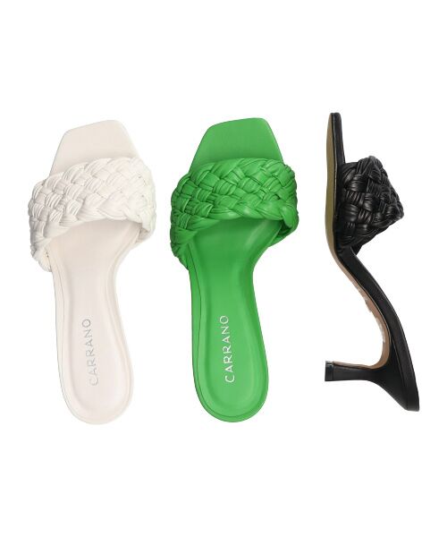 INTER-CHAUSSURES / インター ショシュール サンダル | 【CARRANO】イントレチャートミュールサンダル-(62019C) | 詳細23