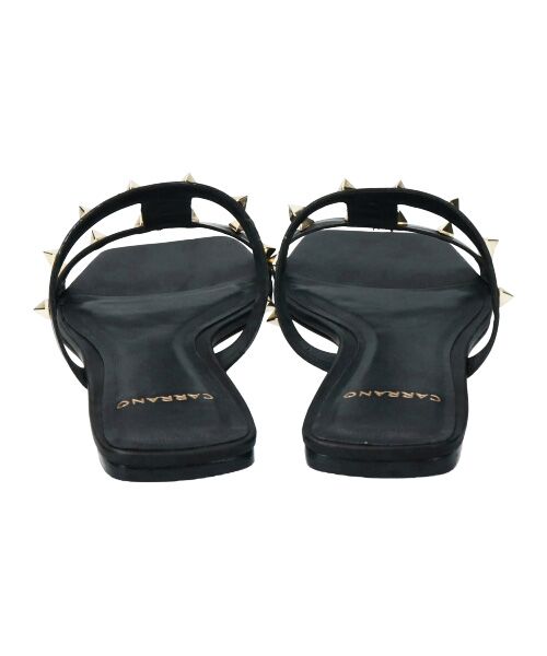 INTER-CHAUSSURES / インター ショシュール サンダル | 【CARRANO】スクエアトゥスタッズフラットサンダル-(62200C) | 詳細5