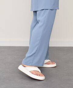 INTER-CHAUSSURES / インター ショシュール サンダル | 【CARRANO】パテッドトングボリュームソールサンダル-(62300C)