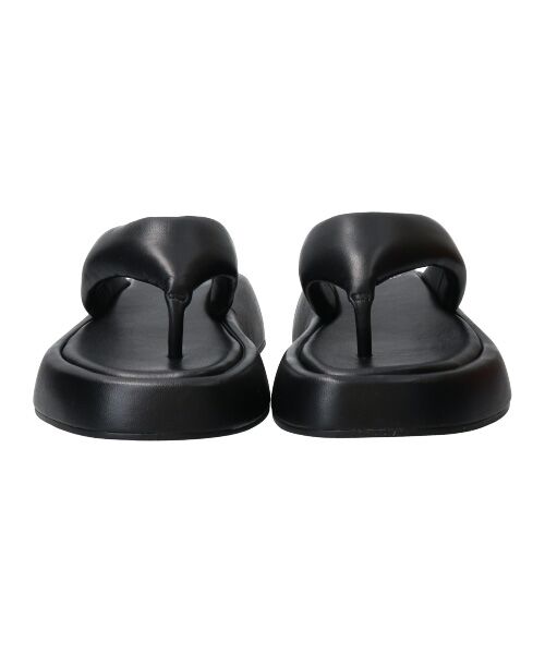 INTER-CHAUSSURES / インター ショシュール サンダル | 【CARRANO】パテッドトングボリュームソールサンダル-(62300C) | 詳細1