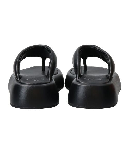 INTER-CHAUSSURES / インター ショシュール サンダル | 【CARRANO】パテッドトングボリュームソールサンダル-(62300C) | 詳細5