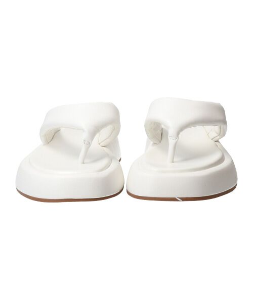 INTER-CHAUSSURES / インター ショシュール サンダル | 【CARRANO】パテッドトングボリュームソールサンダル-(62300C) | 詳細11