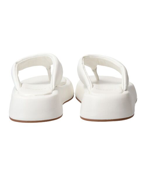 INTER-CHAUSSURES / インター ショシュール サンダル | 【CARRANO】パテッドトングボリュームソールサンダル-(62300C) | 詳細15