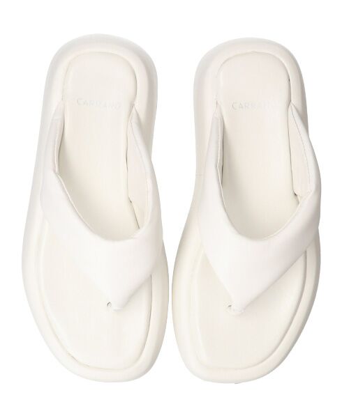 INTER-CHAUSSURES / インター ショシュール サンダル | 【CARRANO】パテッドトングボリュームソールサンダル-(62300C) | 詳細18