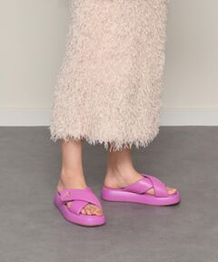 INTER-CHAUSSURES / インター ショシュール サンダル | 【CARRANO】パテッドベルトボリュームソールサンダル-(62301C)