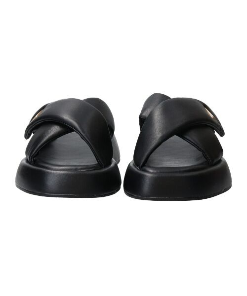 INTER-CHAUSSURES / インター ショシュール サンダル | 【CARRANO】パテッドベルトボリュームソールサンダル-(62301C) | 詳細1