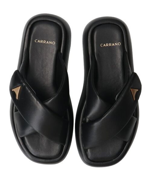 INTER-CHAUSSURES / インター ショシュール サンダル | 【CARRANO】パテッドベルトボリュームソールサンダル-(62301C) | 詳細6
