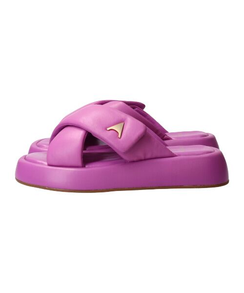 INTER-CHAUSSURES / インター ショシュール サンダル | 【CARRANO】パテッドベルトボリュームソールサンダル-(62301C) | 詳細12