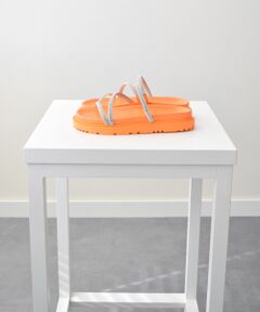 INTER-CHAUSSURES / インター ショシュール サンダル | 【CARRANO】ラインストーンストラップサンダル-(62302C)