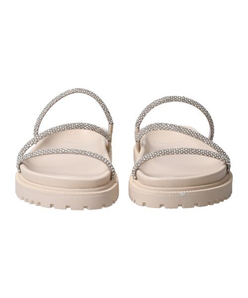INTER-CHAUSSURES / インター ショシュール サンダル | 【CARRANO】ラインストーンストラップサンダル-(62302C) | 詳細1