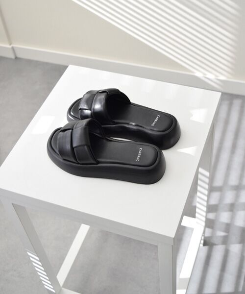 INTER-CHAUSSURES / インター ショシュール サンダル | 【CARRANO】イントレチャートボリュームソールサンダル-(62303C) | 詳細10