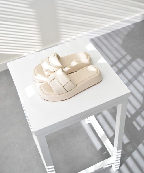 INTER-CHAUSSURES / インター ショシュール サンダル | 【CARRANO】イントレチャートボリュームソールサンダル-(62303C) | 詳細20