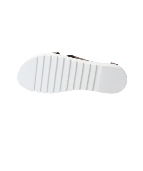 INTER-CHAUSSURES / インター ショシュール サンダル | 【ITALIAN SHOEMAKERS】厚底エラスティッククロスサンダル-(92120T) | 詳細17