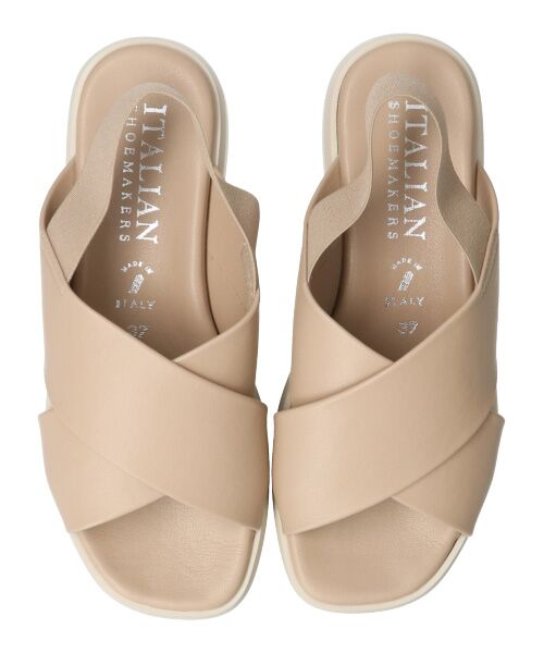 INTER-CHAUSSURES / インター ショシュール サンダル | 【ITALIAN SHOEMAKERS】厚底クロスサンダル-(92121T) | 詳細12