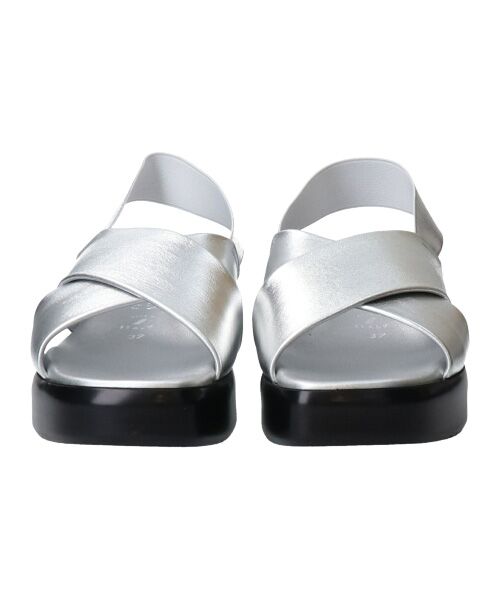 INTER-CHAUSSURES / インター ショシュール サンダル | 【ITALIAN SHOEMAKERS】厚底クロスサンダル-(92121T) | 詳細15