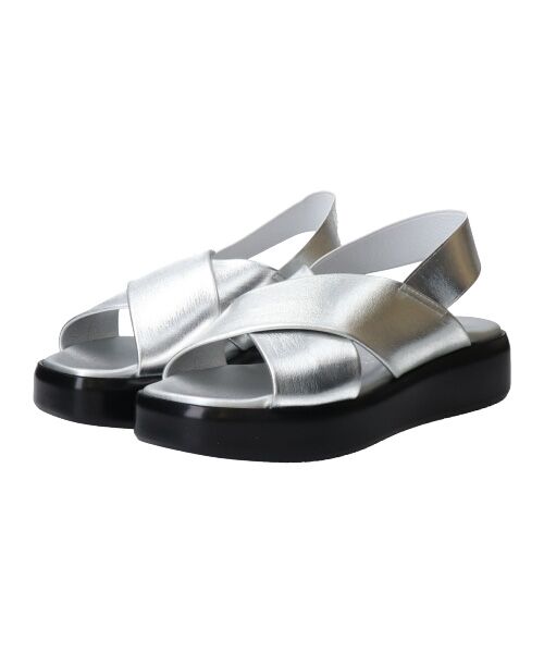 INTER-CHAUSSURES / インター ショシュール サンダル | 【ITALIAN SHOEMAKERS】厚底クロスサンダル-(92121T) | 詳細16