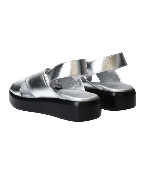 INTER-CHAUSSURES / インター ショシュール サンダル | 【ITALIAN SHOEMAKERS】厚底クロスサンダル-(92121T) | 詳細18