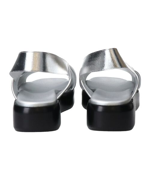 INTER-CHAUSSURES / インター ショシュール サンダル | 【ITALIAN SHOEMAKERS】厚底クロスサンダル-(92121T) | 詳細19