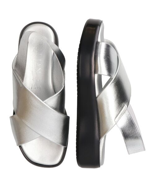 INTER-CHAUSSURES / インター ショシュール サンダル | 【ITALIAN SHOEMAKERS】厚底クロスサンダル-(92121T) | 詳細22